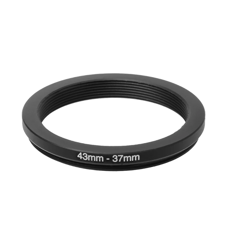 

43mm To 37mm Metal Step Down Filter Lens Ring Adapter Camera Tool Accessories