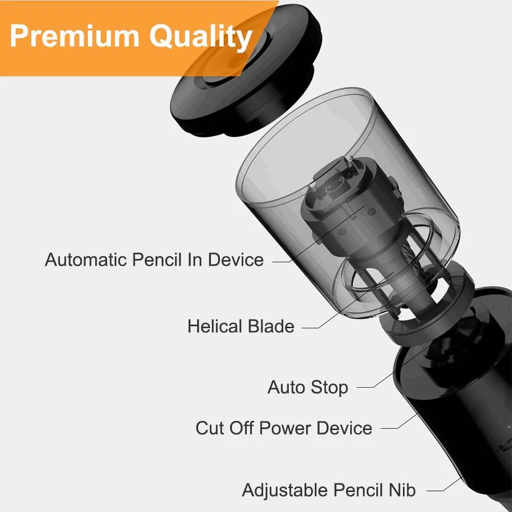 Электрическая точилка Tenwin для карандашей перезаряжаемый инструмент больших