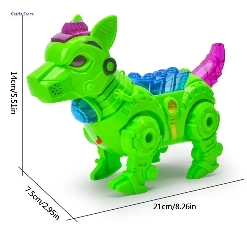 

Interactive Companion Dog Toys Animal Electronic Interactive Toys with a Leash