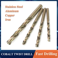 m35 1 12mm contains cobalt high speed steel drill bit straight shank drill twist drill 1pc
