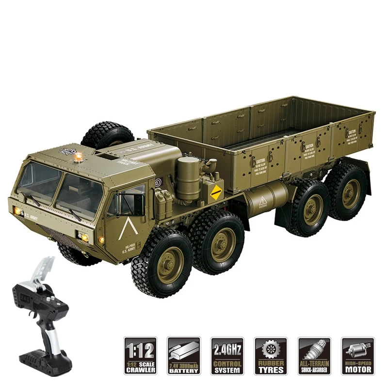 Высокая имитация 8X8 пульт дистанционного управления США военный внедорожный