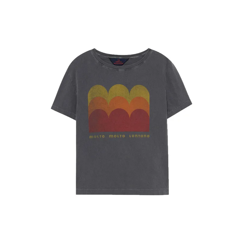 

TAO Children's T-shirts 2021summer new products boys tide cool cartoon printed short-sleeved tops summer ins children's clothing
