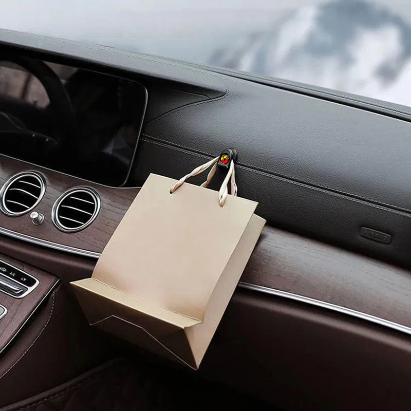 2шт. Автомобильные самоклеящиеся мини-крючки для хранения эмблемы наклейки аксессуары для Mitsubishi Asx Outlander xl 3 lancer Pajero 4 l200 EVO on.