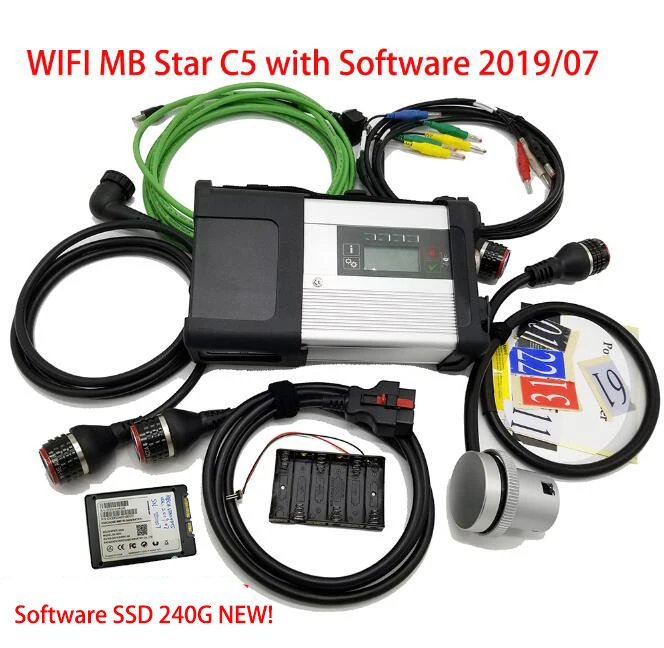 2020 Оригинальный диагностический инструмент MB STAR C5 Лучшее Качество SD Connect Compact 5
