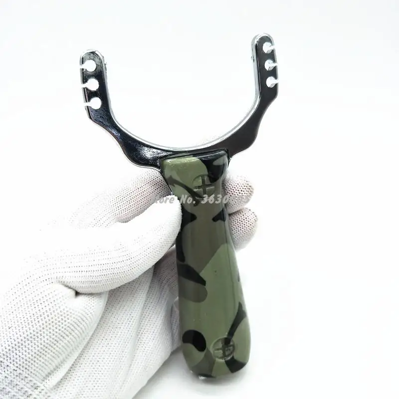 Новый профессиональный Slingshot Sling shot из алюминиевого сплава Catapult Камуфляжный бант