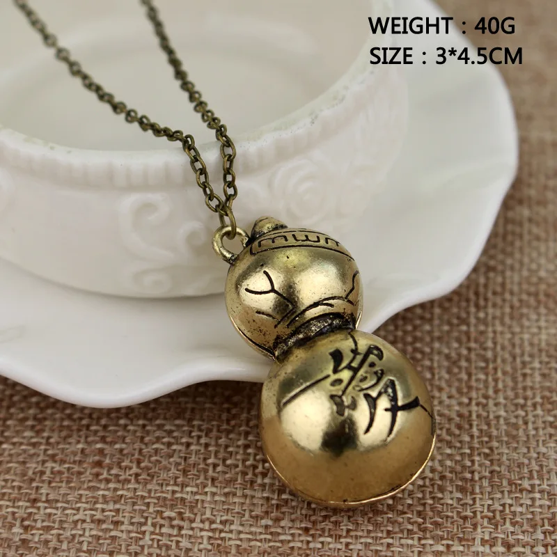 

Anime Naruto Gaara Gourd Charm Pendnat Necklaces For Fans Cosplay