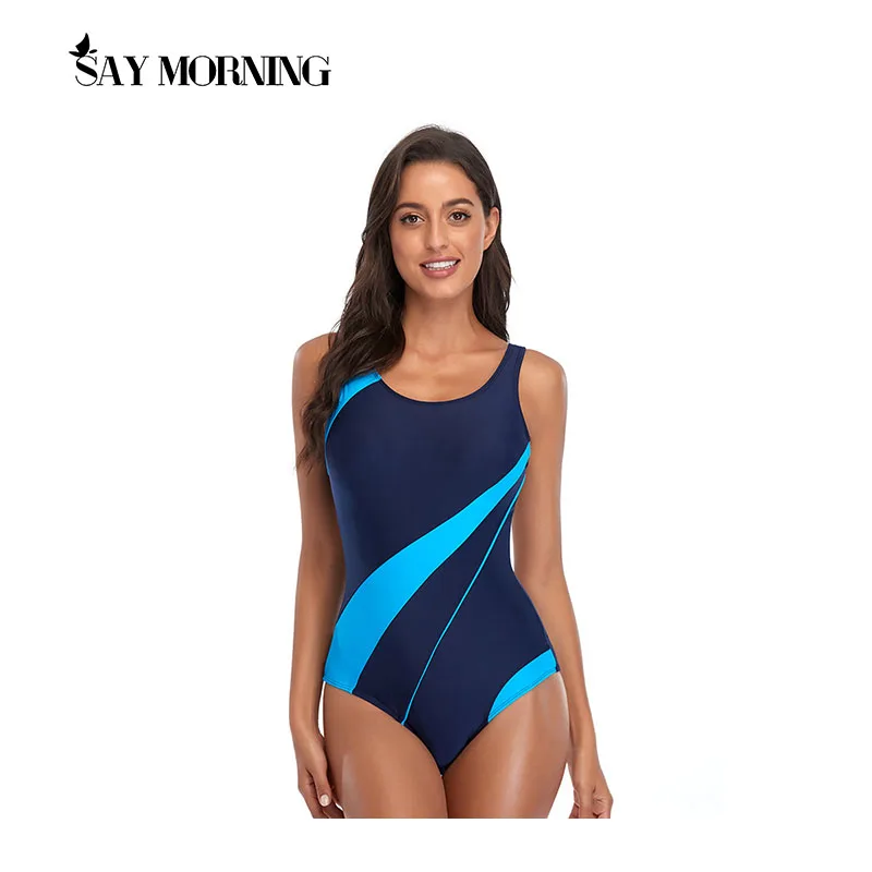 Сексуальный слитный купальник на одно плечо SAY MORNING новинка 2021 сетчатый в стиле