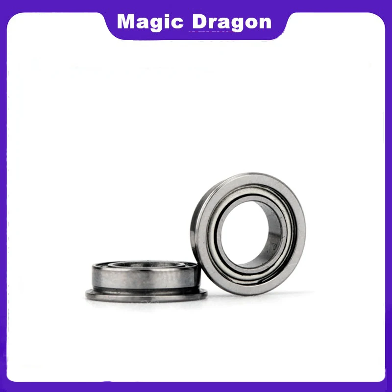 5/10PCS F608ZZ F608 ZZ With Flange Miniature Deep Groove Ball Bearing F8x22x7mm F608-2Z CNC milling machine pulleys - купить по