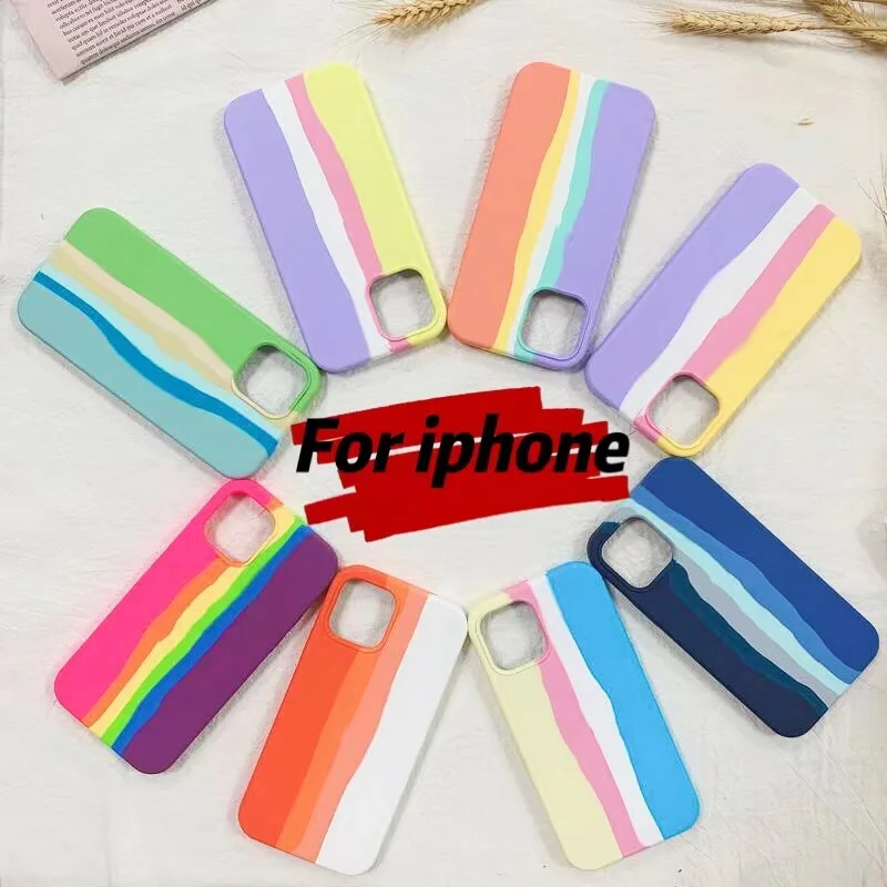 Противоударный силиконовый чехол для iPhone 13 12 11 Pro Max XS XR 7 8 Plus |