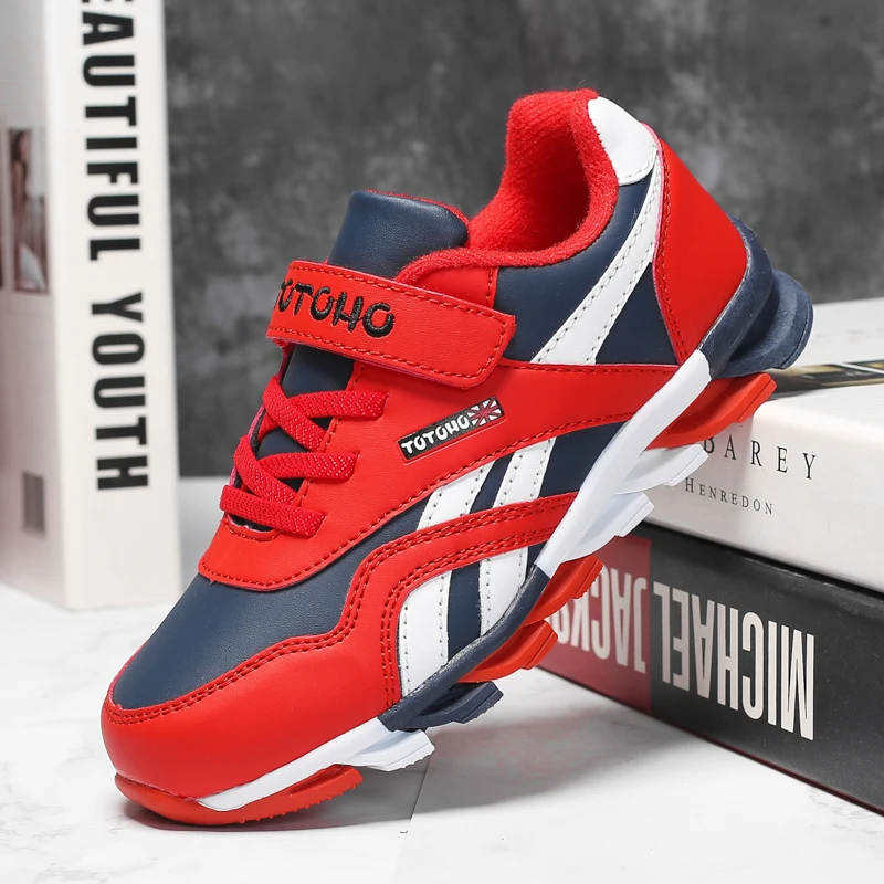 

FEBMOFL Children Shoes For Boys Sneakers Kids Casual Shoes Girls Sneakers Boys Shoes Cotton Fabric Leather Anti-Slippery Fashion