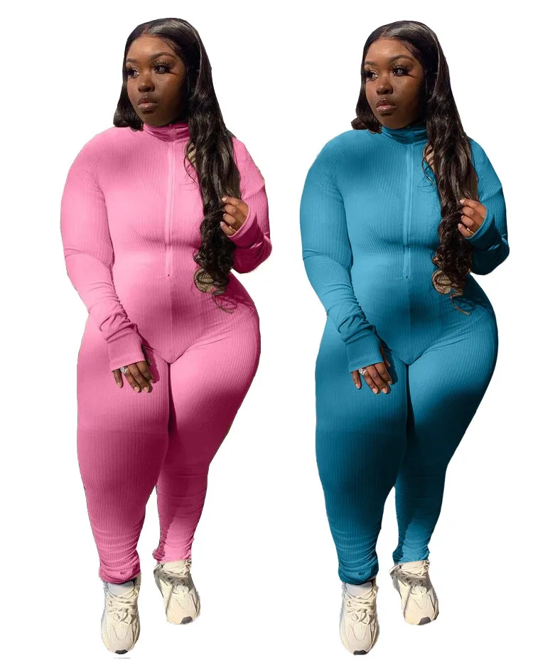 

Autumn Winter Woman One Piece Pants Trousers Lounge Wear Spandex Jumpsuit And Romper Sexy Fitness Wear Overalls For Women