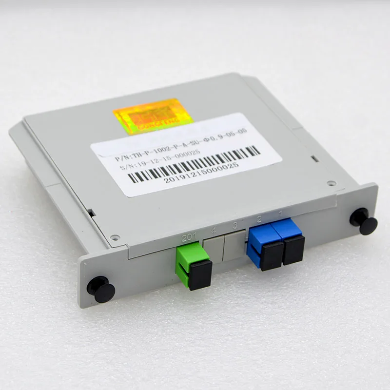 1 шт. Новый Лидер продаж PLC × 2 оптический волоконный сплиттер Тип вставки FTTH