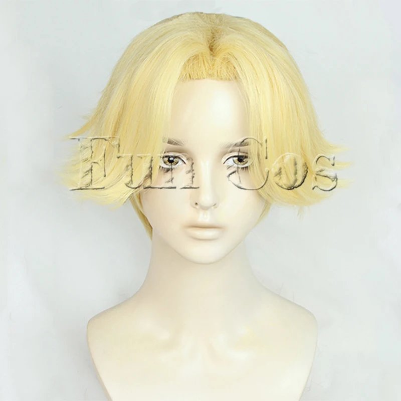 Парик для косплея из аниме Токийский рептиз термостойкий с короткими