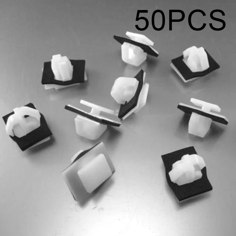 

50pcs Car Rivet Clips With Sealer 87756-2E000 For Entourage For Tucson For Veracruz For Optima For Sedona For Sportage 2005-On,