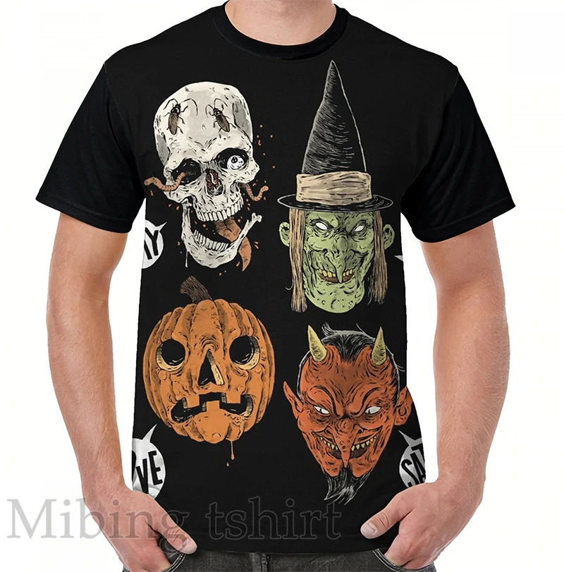 Забавный принт Мужская футболка для женщин футболки сказать что вы любите сатаны