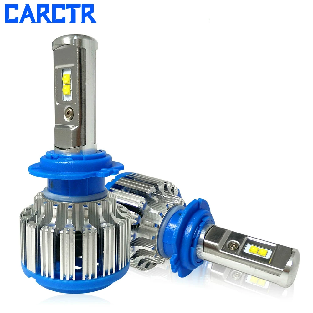 CARCTR светодиодный автомобилей головной светильник s H7 H4 H8/H11 HB3/9005 HB4/9006 H1 H3 9012 H13 9004