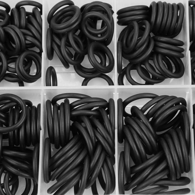 300Pcs/Set 12 SizesTap Washer Kit Holdtite Jumper Valves O Ring EC Body Washers Seals 9.19-17.88mm Black Oring | Обустройство дома