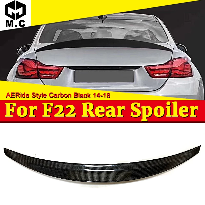 Для BMW F22 RIDE Style 3 коробки автомобилей высокого удара спойлер заднего багажника из