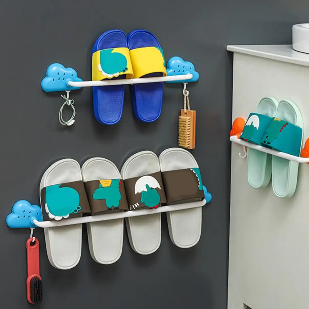 

ABS Excellent Free Punching Toilet Towel Shelf Portable Towel Bar Wall Mounted for Bedroom
