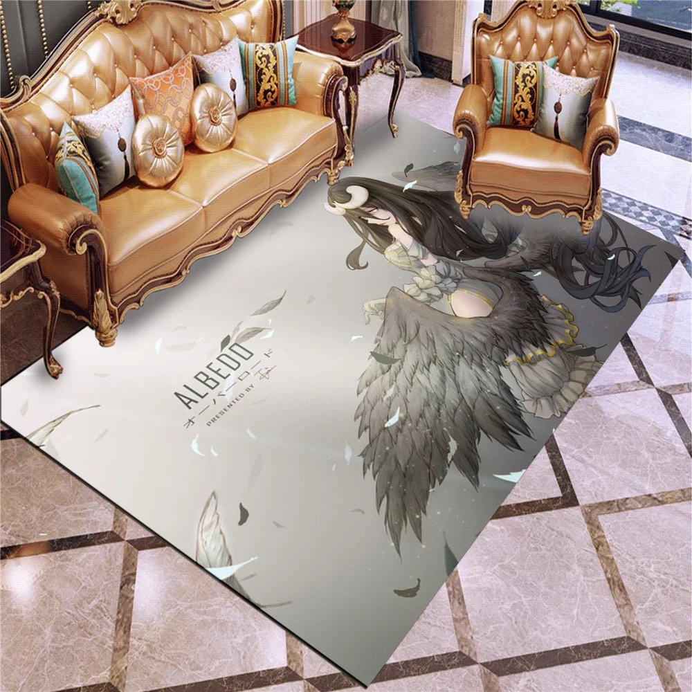 3D-печать Япония искусственная кожа мультяшный деревянный напольный ковер для