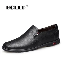 genuine leather casual mens shoes plus size luxury loafers moccasins flats breathable slip on comfy driving shoes men