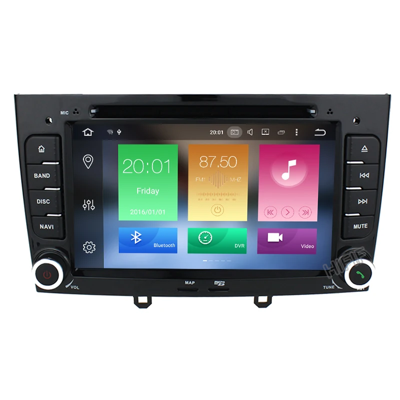 2Din PX6 автомобильный dvd плеер радио аудио для Peugeot 308 408 308SW с GPS навигацией BT RDS SD 1080P