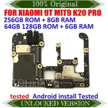 Разблокированная материнская плата TDHHX для Xiaomi 9t Mi9t M9t Mi Pro K20 с