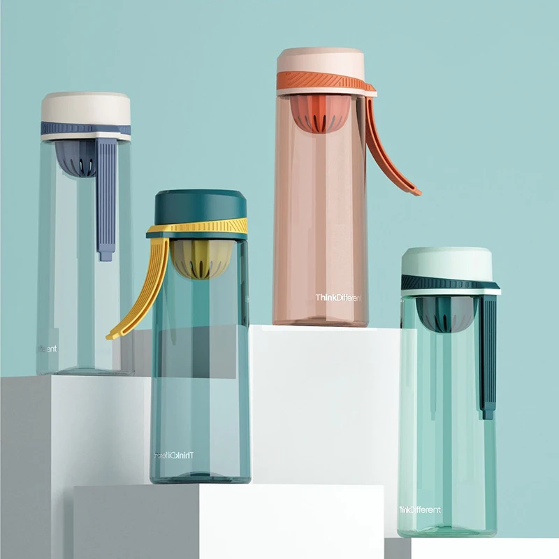 Модный спортивный чайник 500 мл портативный дорожный Пластиковый Чайник из