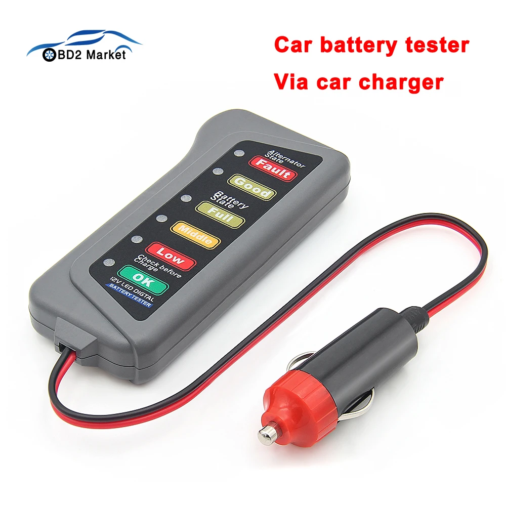 Cricut 12V Battery Tester via Car charger Automotive tester Tools fast for Auto | Автомобили и мотоциклы