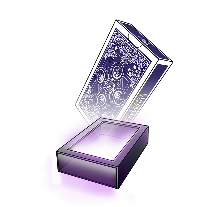 

Simple Packaging Easy To Learn Magic Trick Vanishing Deck Childern Toys