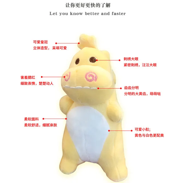

Cute Little Green Dinosaur Doll Keyrings Cartoon Plush Keychains Men And Women Doll Key Chain Wholesale