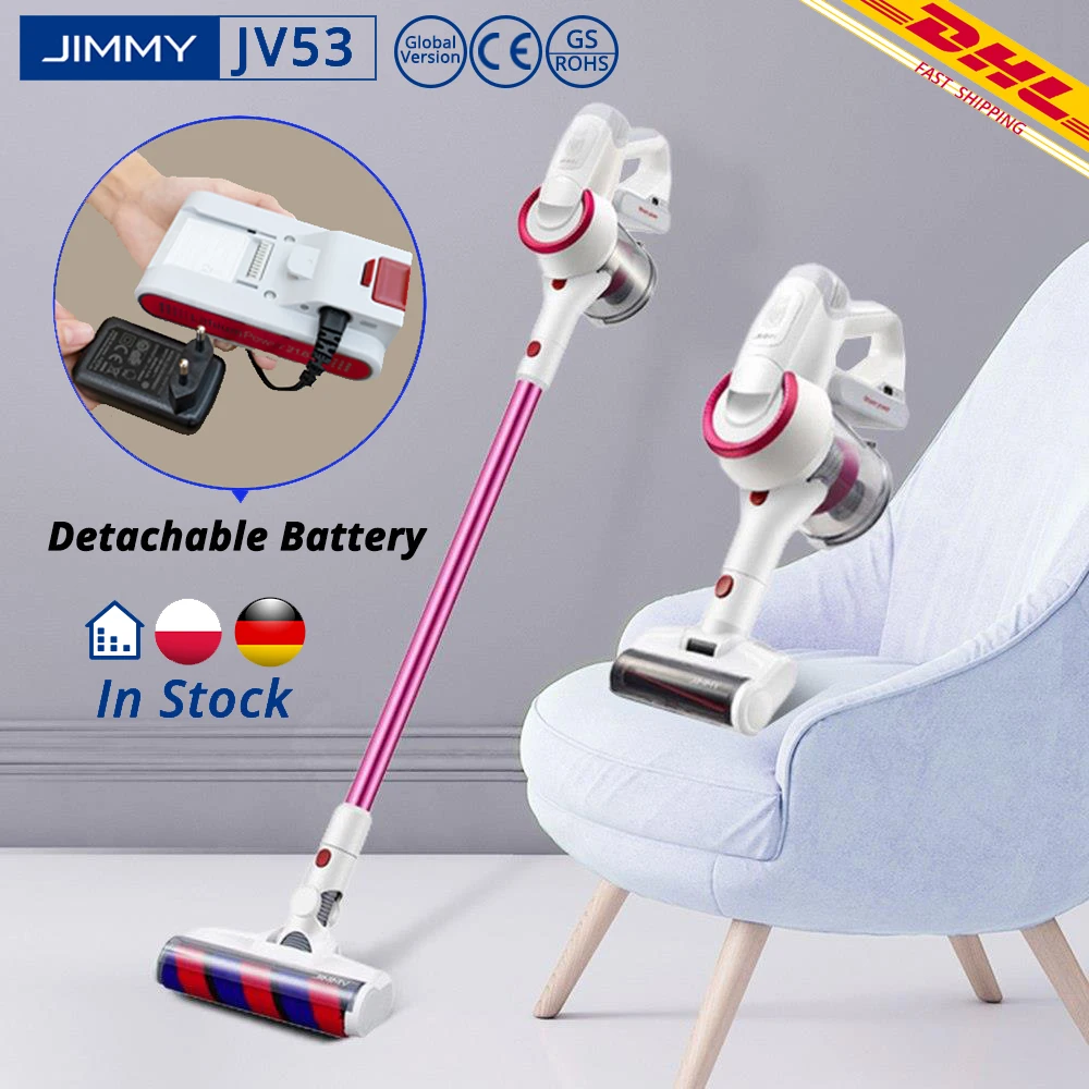 [Free Duty] JIMMY JV53 ручной беспроводной пылесос 425 Вт 20 кПа эффективная мощность