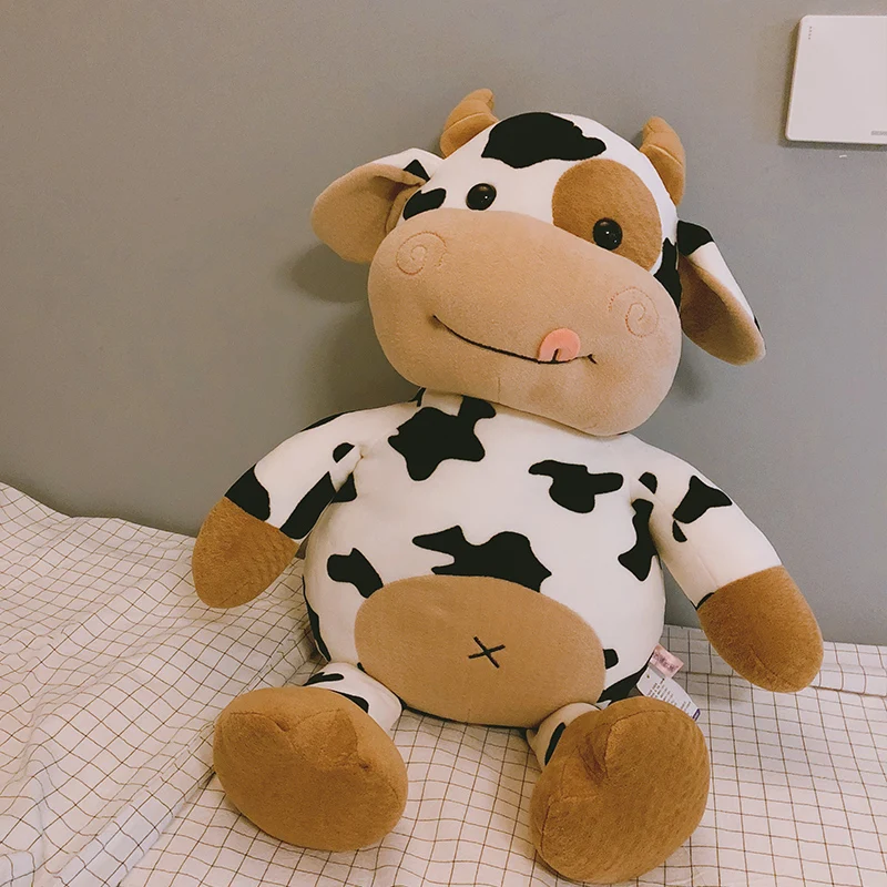 

30-65cm Black And White Cow Stuffed Animal Cow Plush Cow Doll Plush Toy Appease Dolls For Baby Child Birthday Gifts