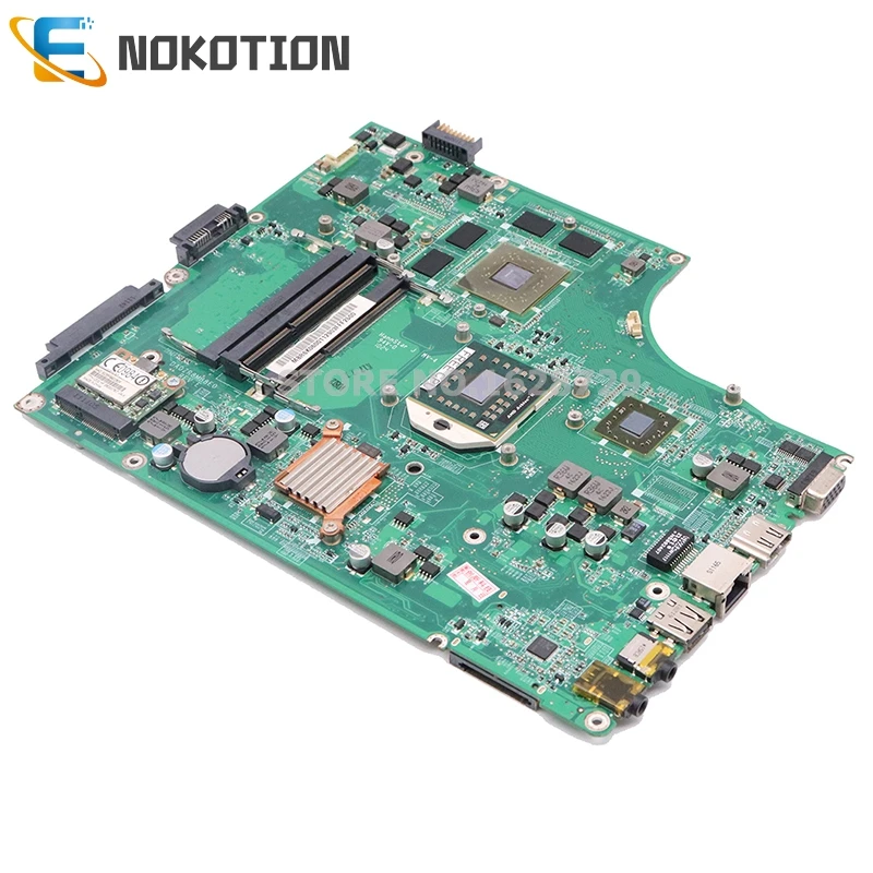Материнская плата NOKOTION для ноутбука Acer aspire 5553 5553G MBR6K06001 DA0ZR8MB8E0 основная разъем S1