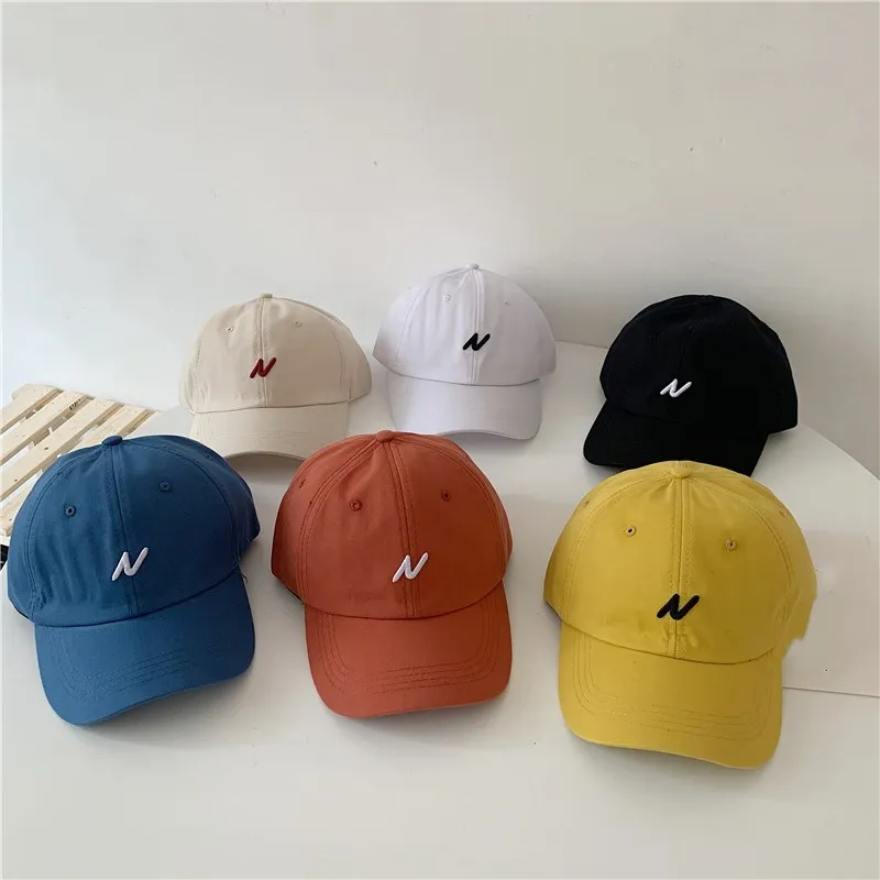 Бейсбольная Кепка с вышивкой в виде букв Корейском стиле женская летняя Защитная