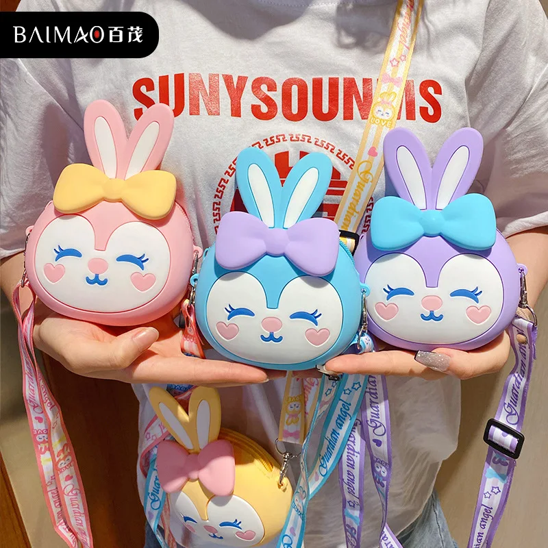 

Cute Rabbit Coin Purse Keychain Anime Keychain Keychain Pouch Couple Car Keychain Accessories Creative Girls Keychain Jewelry