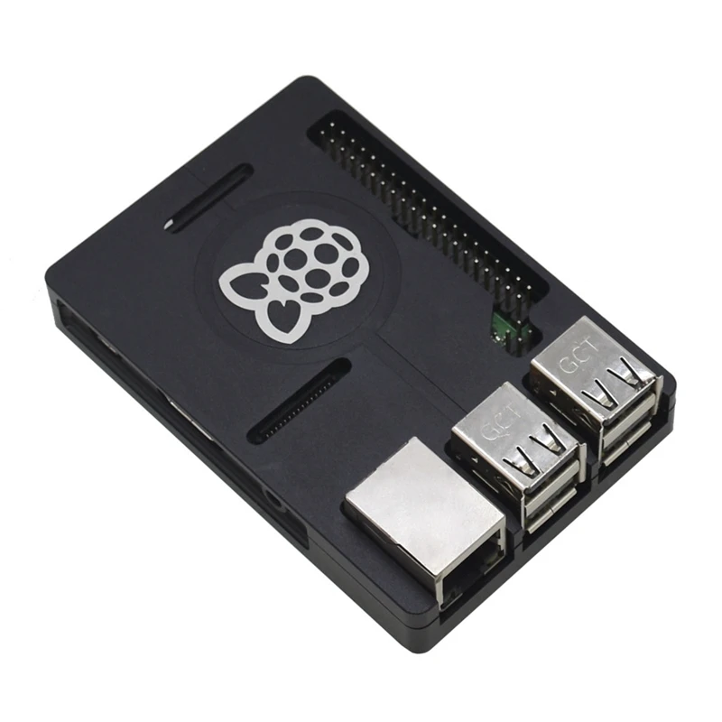3 в 1 Raspberry Pi Model B + (плюс) ЧПУ Алюминий чехол с выходом 5V 2.5A Мощность адаптер Наборы