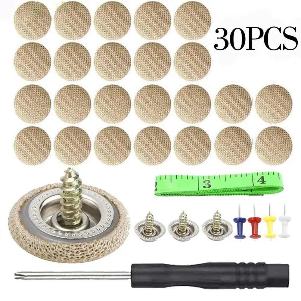 30 шт пряжки универсальный автомобильный интерьер потолочная ткань крепежный