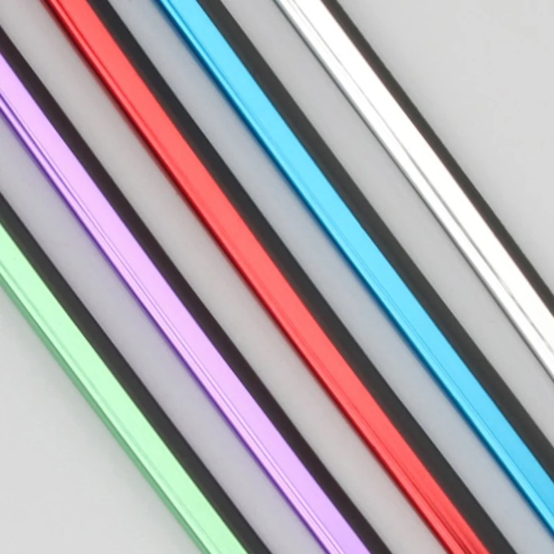 10pcs Car-styling plating Air outlet trim strip Interior Air Vent Grille Switch Rim Trim Outlet Decoration Strip DIY Accessories