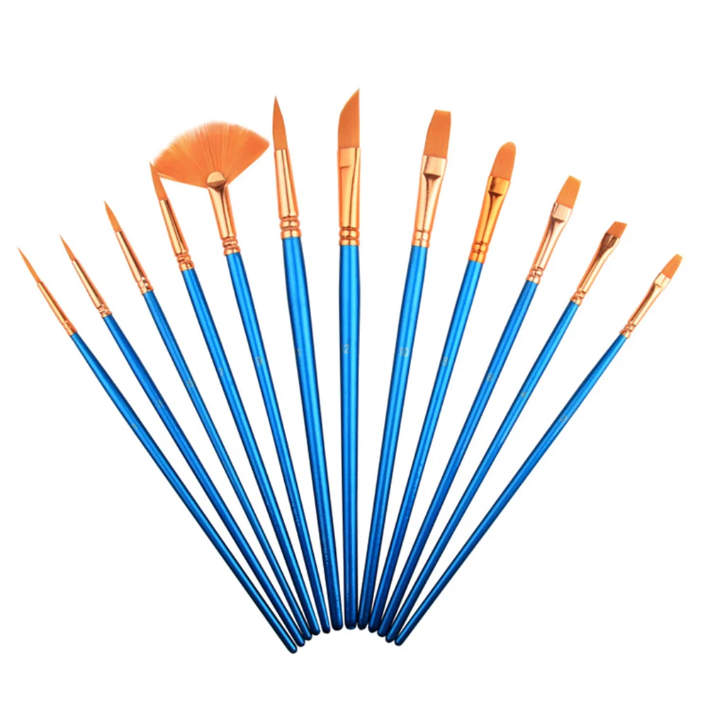 

36pcs Paint Brushes Professional Paint Brush Round Pointed Tip Nylon Hair Artist Brush for Watercolor Acrylic Painting