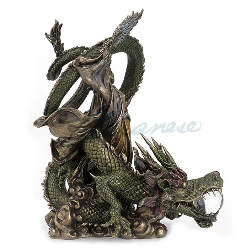 Китайский стиль Романтика трех царств герой персонажи скульптура ZHUGE LIANG езда