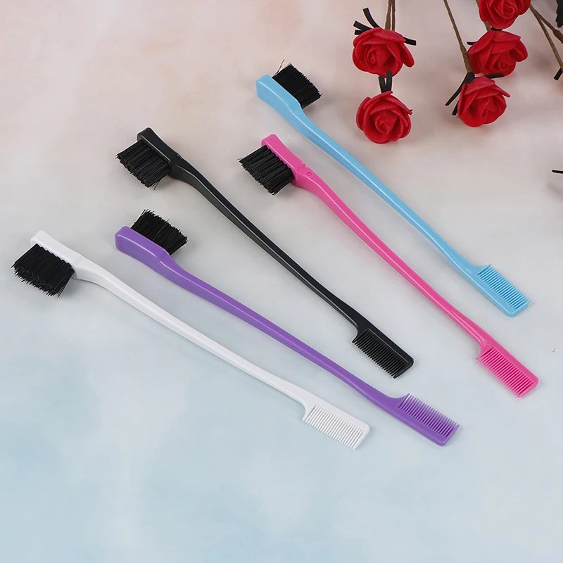 1 шт. Двухсторонняя щетка для волос с краями расческа красота укладки | Мать и