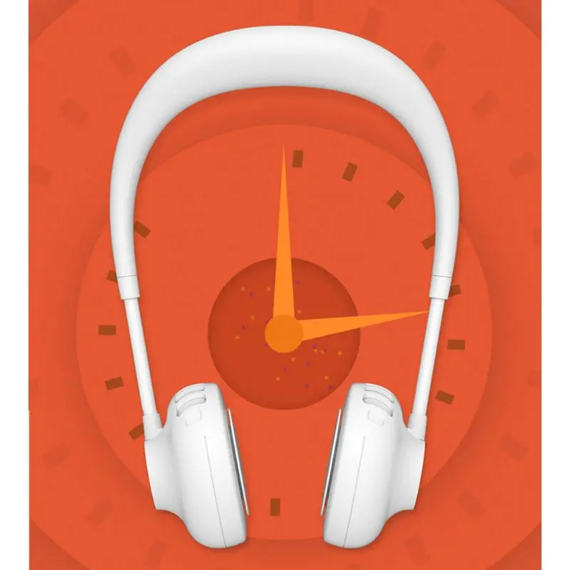 

3 Speed Adjustable Cooling Fan USB Rechargeable Air Cooler Portable Hands-free Neck Hanging Fan for Outdoor Sports Home Office