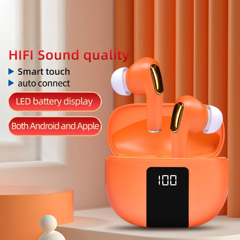 

TWS Wireless Bluetooth-campatible Earphones Power Display Portable Sports Music HD Sound Quality Headphones For IOS Andriod