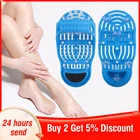 Пластиковые Тапочки для массажа ног для ванны и душа, щетка и пемза, камень скребок для ног, для спа-душа, для удаления омертвевшей кожи, инструмент для ухода за ногами