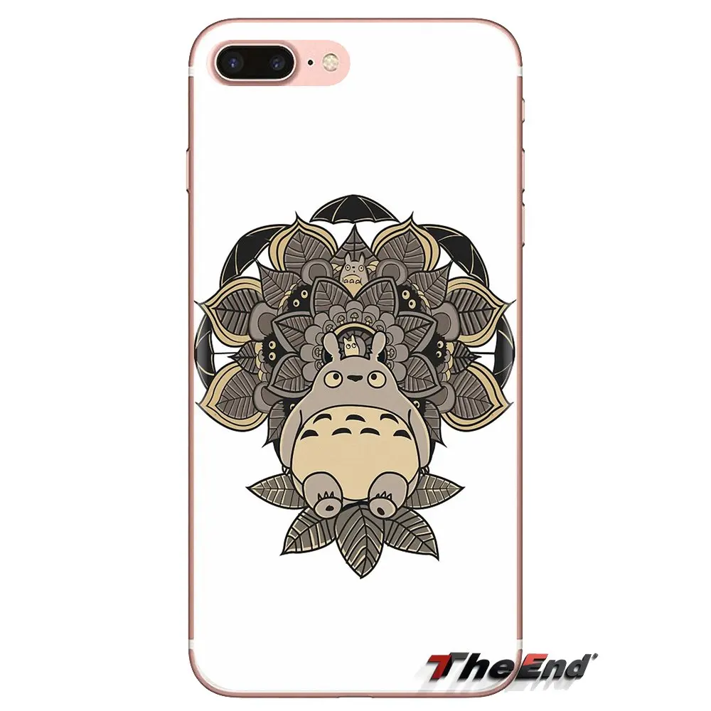 For Huawei G7 G8 P7 P8 P9 Lite Honor 4C 5X 5C 6X Mate 7 8 9 Y3 Y5 Y6 II 2 Pro 2017 Mobile Phone Cover Blue Lotus Pattern Mandala |