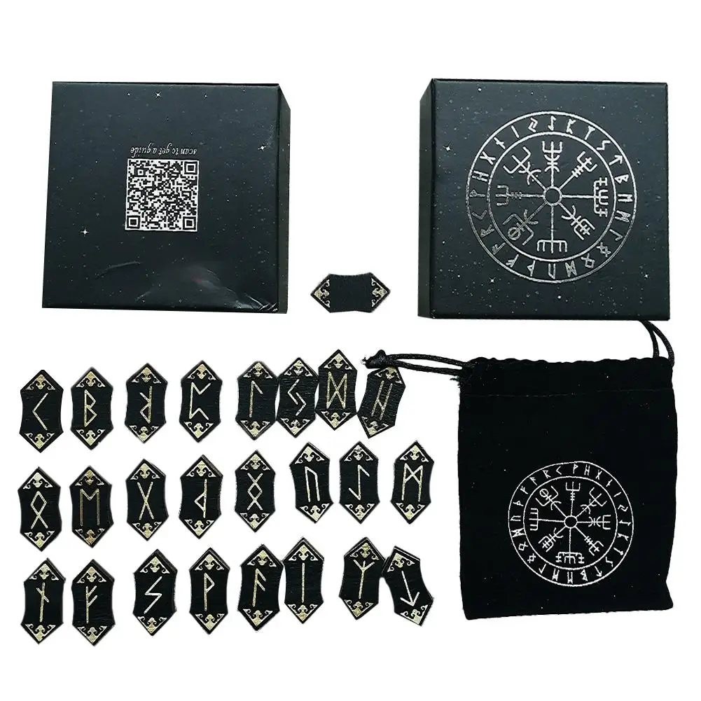 Деревянный семейный набор карт руны камни карты ручной работы деревянная