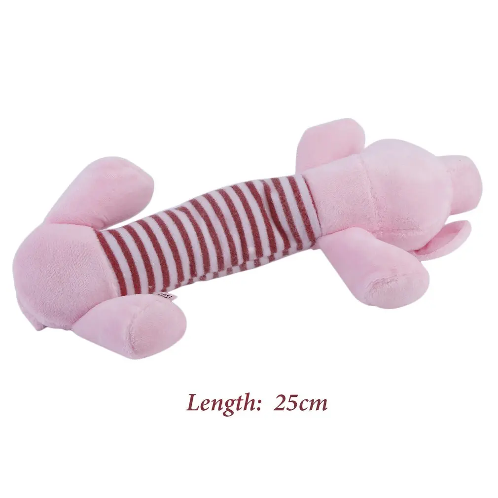 

Pet Puppy Chew Squeaker Squeaky Plush Sound Piggy Elephant Duck Ball Dog Animal Sounding Toys