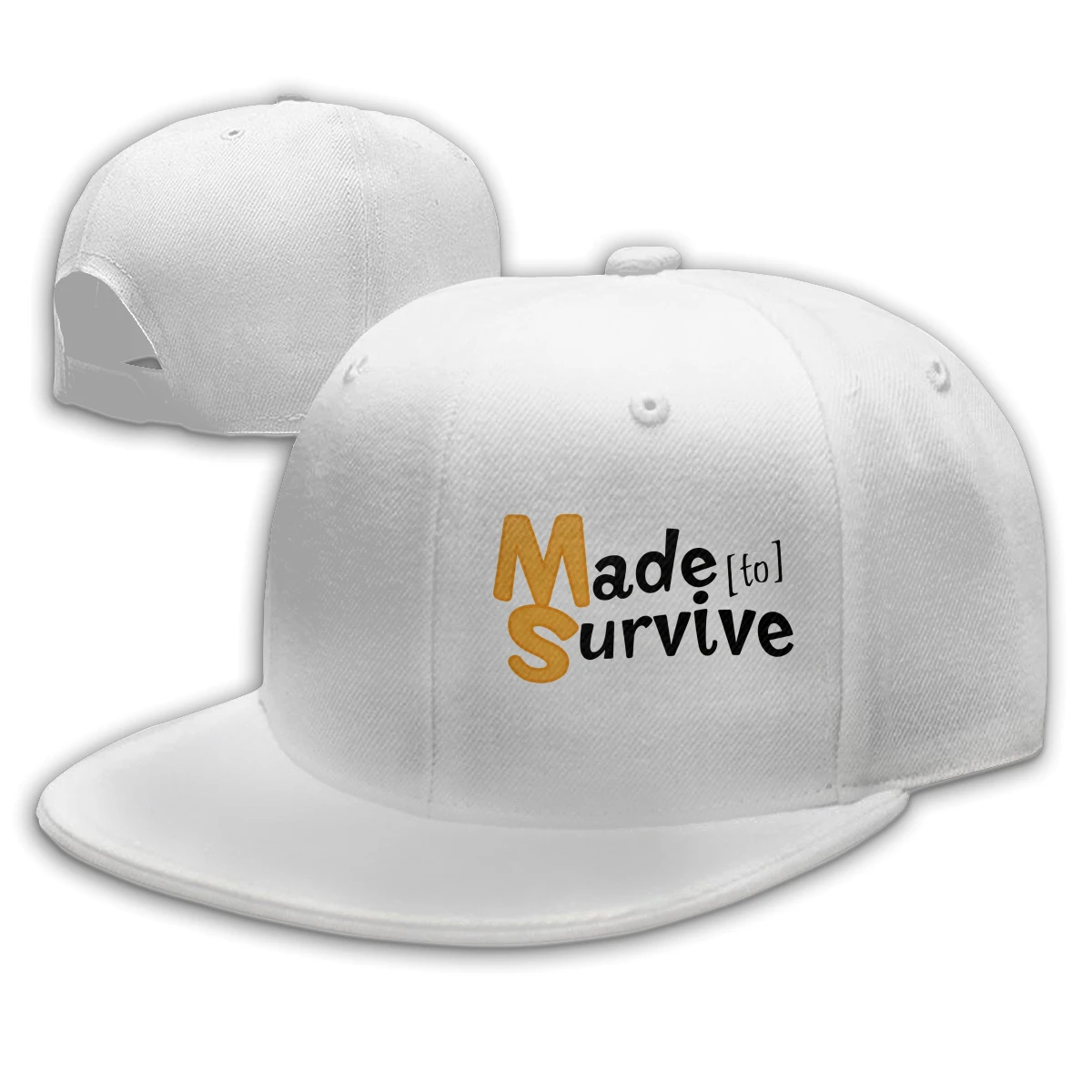 

Made To Survive Multiple Sclerosis Awareness T man's womens Fashionable breathable Hip hop caps