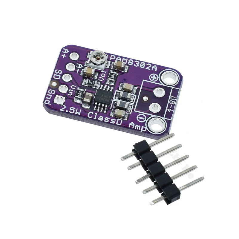 CJMCU8302 PAM8302A 2 5 Вт одноканальный Моно-аудио усилитель класса D Amp модуль стерео